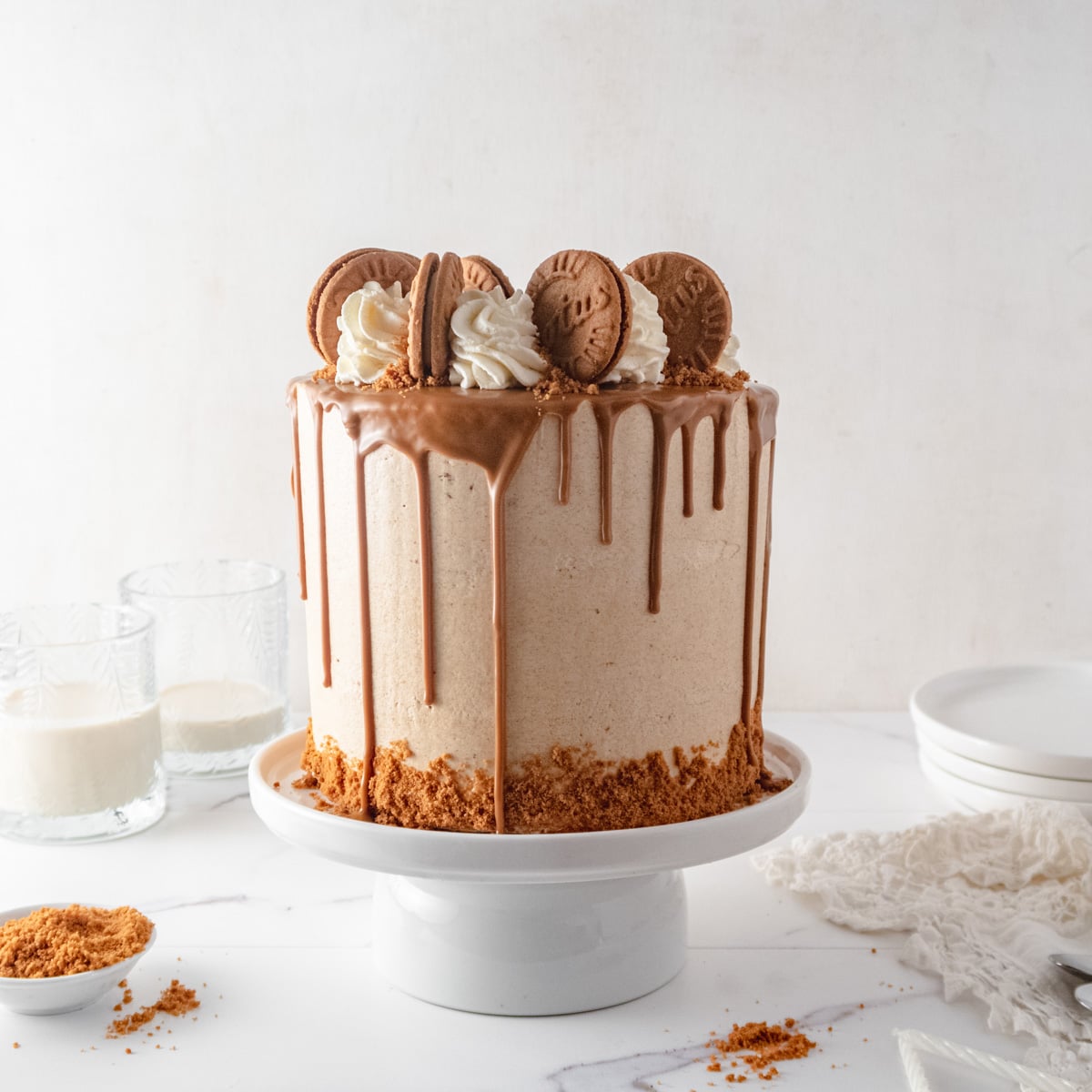 Bailey's Biscoff Cake
