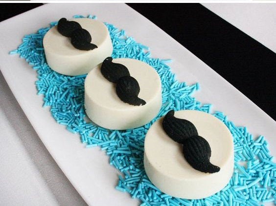 Mustache Oreo Cookies FATHERS DAY Baby Shower Bachelor Party