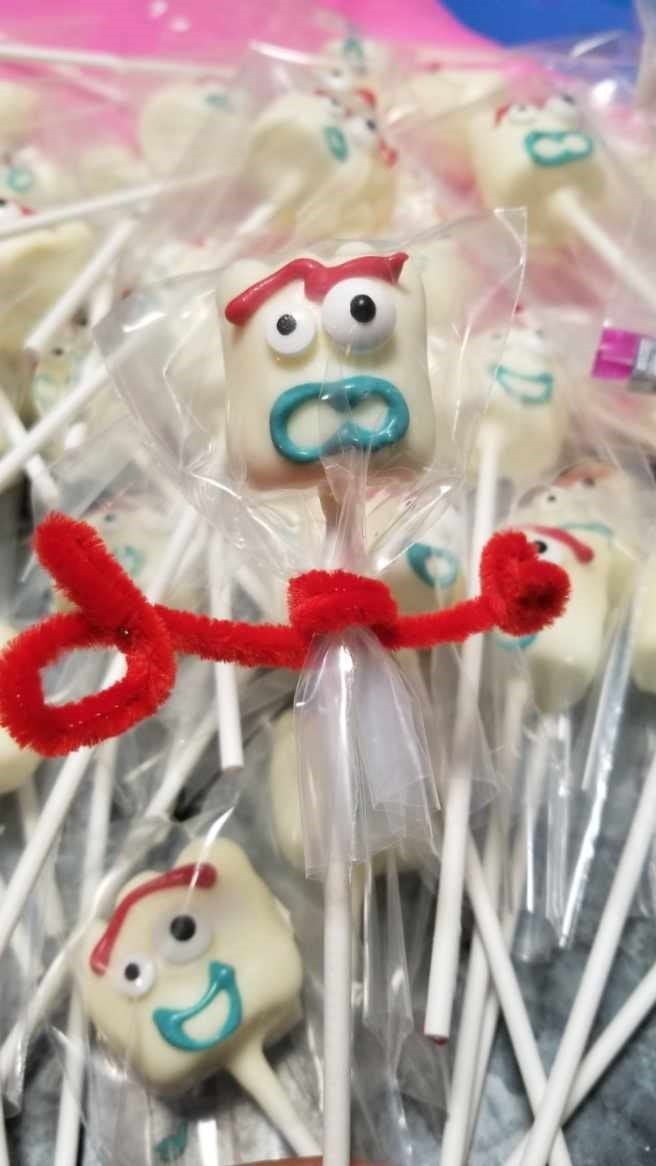 Toy Story Chocolate Marshmallow Forky Chocolate Marshmallow